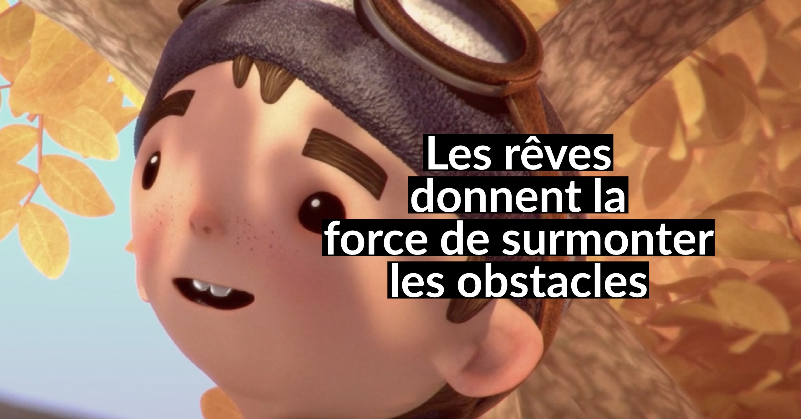 Les R Ves Donnent La Force De Surmonter Les Obstacles Animation Land